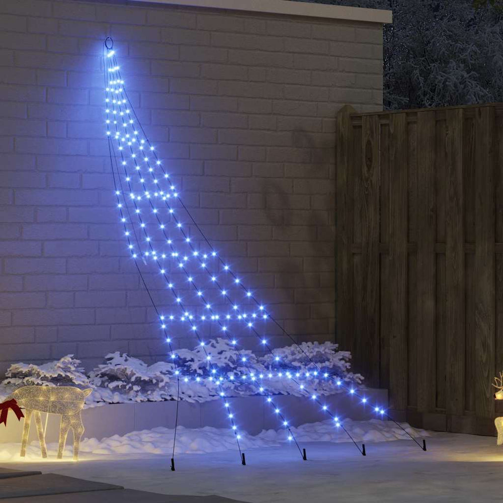 LED Weihnachtsbaum Blau 306cm