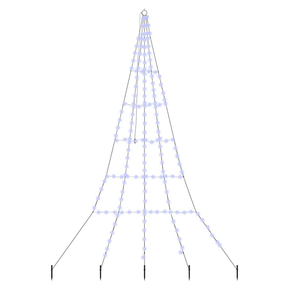 LED Weihnachtsbaum Blau 306cm