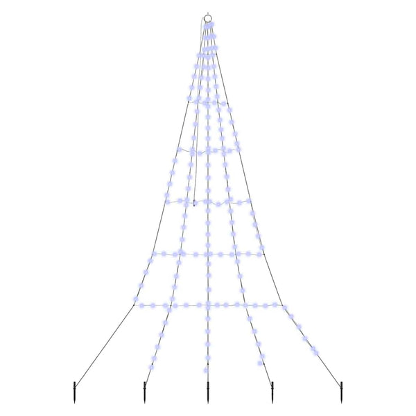LED Weihnachtsbaum Blau 306cm