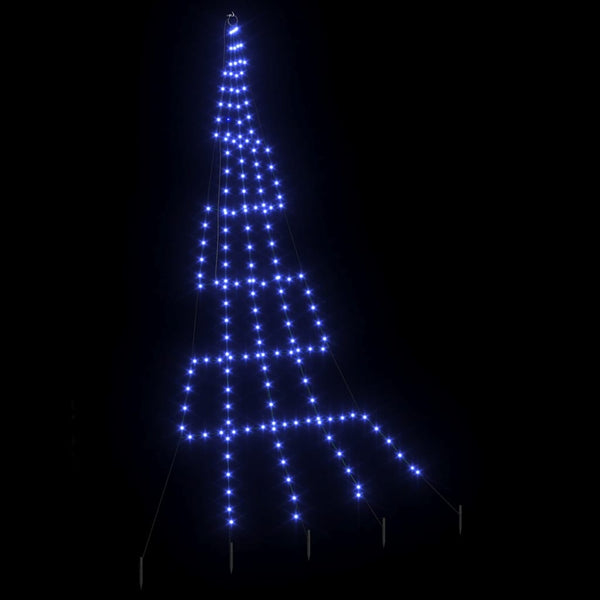 LED Weihnachtsbaum Blau 306cm