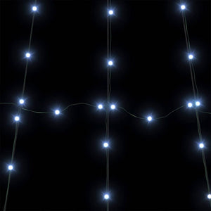 LED Weihnachtsbaum Kaltweiß 511 cm mit Erdspießen