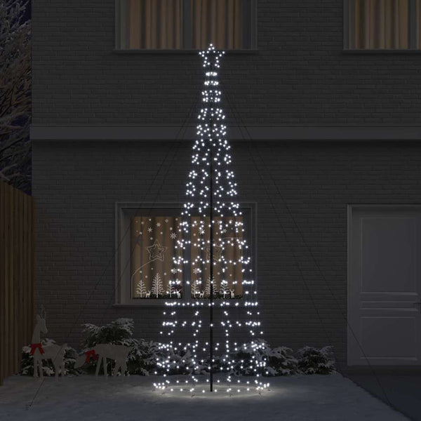 LED Weihnachtsbaum Kaltweiß 400cm