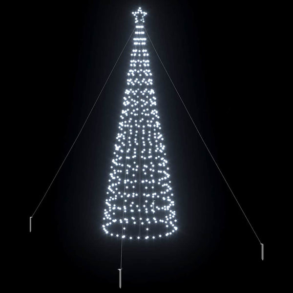 LED Weihnachtsbaum Kaltweiß 400cm