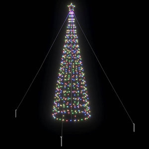 LED Weihnachtsbaum Mehrfarbig 400 cm mit Erdspießen
