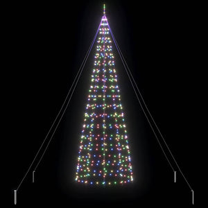LED Weihnachtsbaum Mehrfarbig 400 cm mit Erdspießen