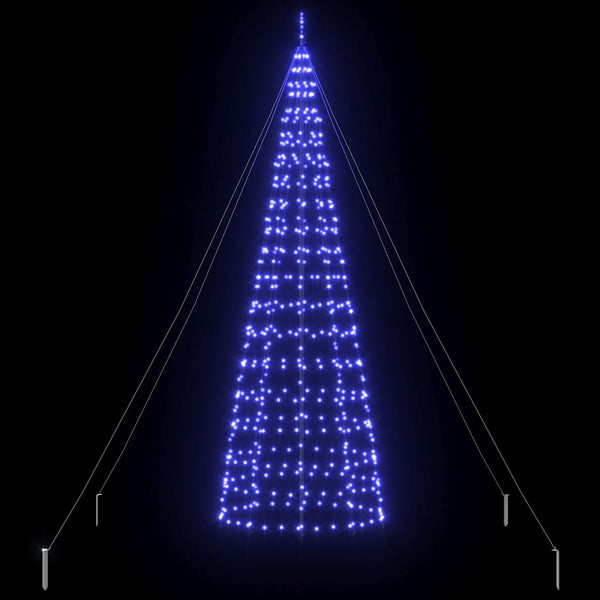 LED Weihnachtsbaum Blau 400cm