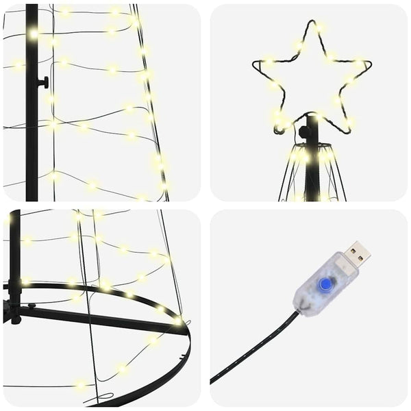 LED Weihnachtsbaum 250cm mit 390 LEDs