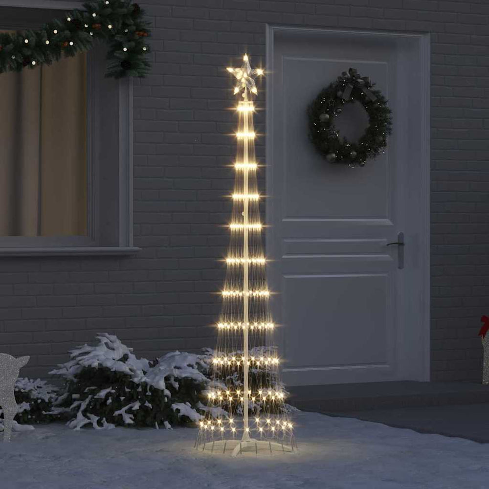 LED Weihnachtsbaum Warmweiß Metall 190cm