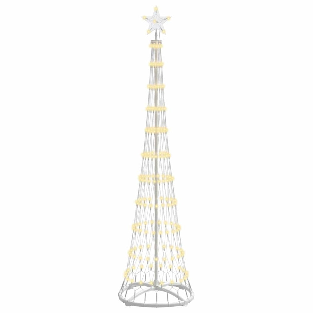 LED Weihnachtsbaum Warmweiß Metall 190cm