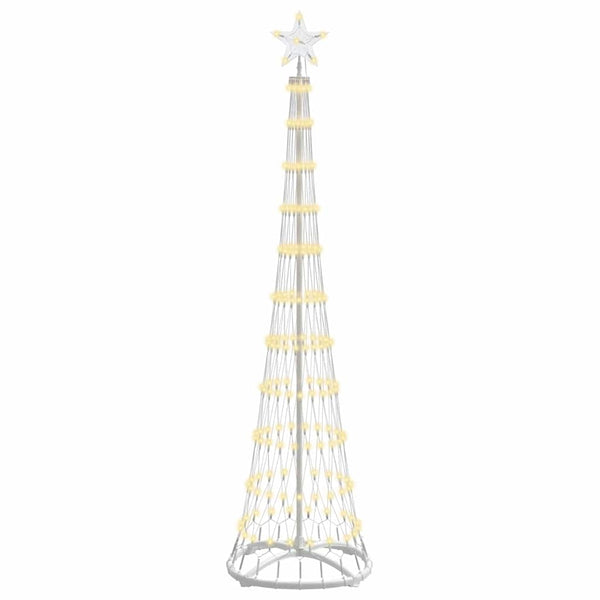 LED Weihnachtsbaum Warmweiß Metall 190cm