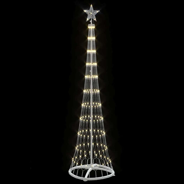 LED Weihnachtsbaum Warmweiß Metall 190cm
