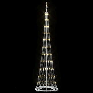 LED Weihnachtsbaum Warmweiß Metall 190cm
