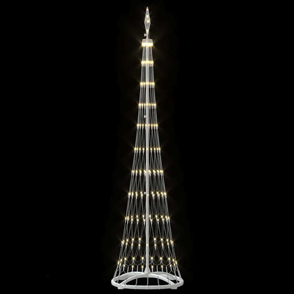 LED Weihnachtsbaum Warmweiß Metall 190cm