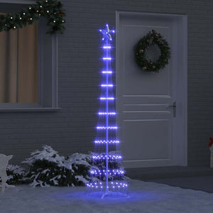 LED Weihnachtsbaum Blau 190cm
