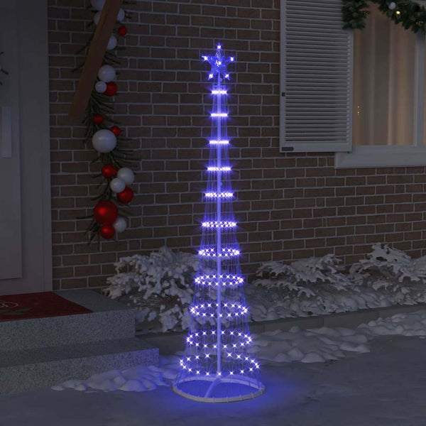 LED Weihnachtsbaum Blau 190cm