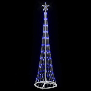 LED Weihnachtsbaum Blau 190cm