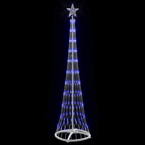 LED Weihnachtsbaum Blau 190cm