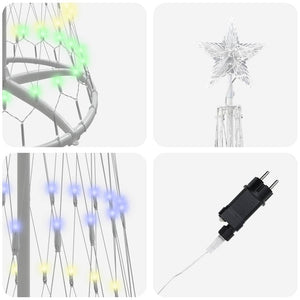 LED Weihnachtsbaum Mehrfarbig 250cm