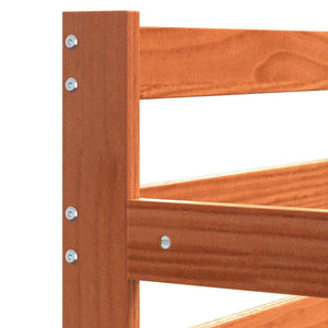 Tagesbett Kiefer Massivholz Wachsbraun