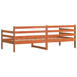 Tagesbett Kiefer Massivholz Wachsbraun