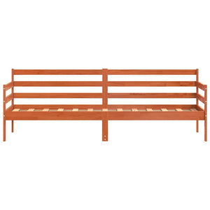 Tagesbett Kiefer Massivholz Wachsbraun