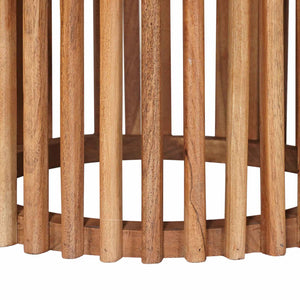 Beistelltisch-Set Braun mit Stauraum