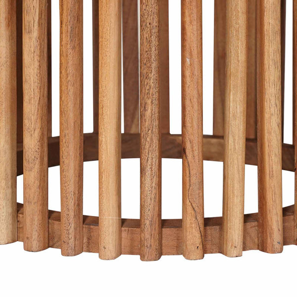 Beistelltisch-Set Braun mit Stauraum