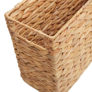 vidaXL Paniers à magazines 2 pcs Nature 39 x 14 x 25 cm Jacinthe d'eau