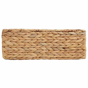 vidaXL Paniers à magazines 2 pcs Nature 39 x 14 x 25 cm Jacinthe d'eau
