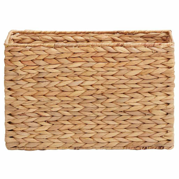 vidaXL Paniers à magazines 2 pcs Nature 39 x 14 x 25 cm Jacinthe d'eau