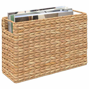 vidaXL Paniers à magazines 2 pcs Nature 39 x 14 x 25 cm Jacinthe d'eau