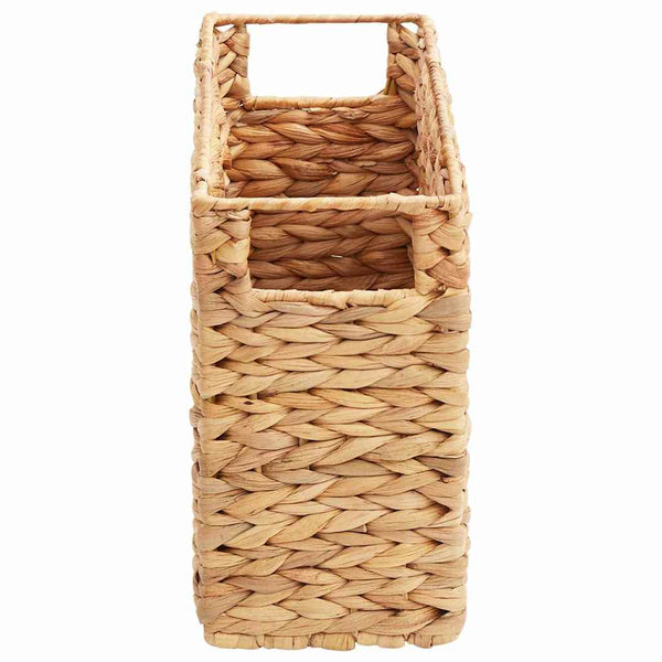 vidaXL Paniers à magazines 2 pcs Nature 39 x 14 x 25 cm Jacinthe d'eau