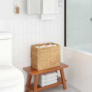 Toilettenpapierhalter Natur Wasserhyazinthe
