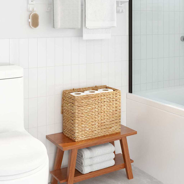 Toilettenpapierhalter Natur Wasserhyazinthe