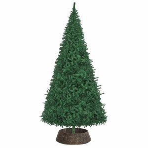 Schwarzer Weihnachtsbaumkragen Wasserhyazinthe 105cm