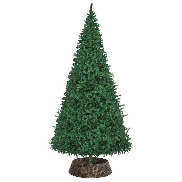 Schwarzer Weihnachtsbaumkragen Wasserhyazinthe 105cm