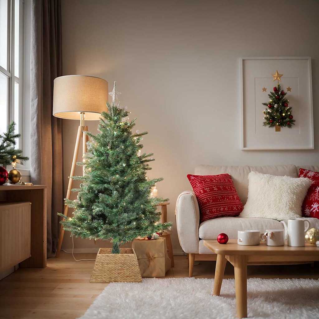 Weihnachtsbaumkragen Wasserhyazinthe Braun 50cm