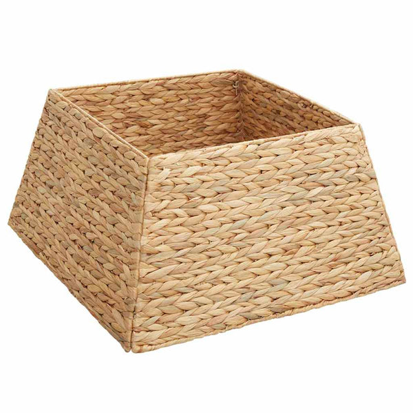 Weihnachtsbaumkragen Wasserhyazinthe Braun 50cm