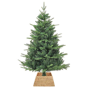 Weihnachtsbaumkragen Wasserhyazinthe Braun 50cm