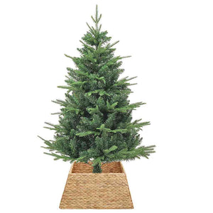 Weihnachtsbaumkragen Braun Wasserhyazinthe 70cm