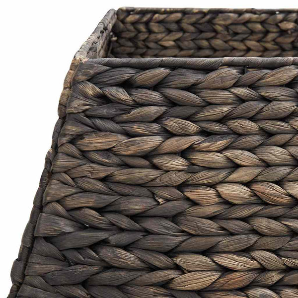 Weihnachtsbaumkragen Schwarz Wasserhyazinthe 50cm