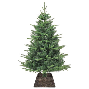 Weihnachtsbaumkragen Schwarz Wasserhyazinthe 50cm