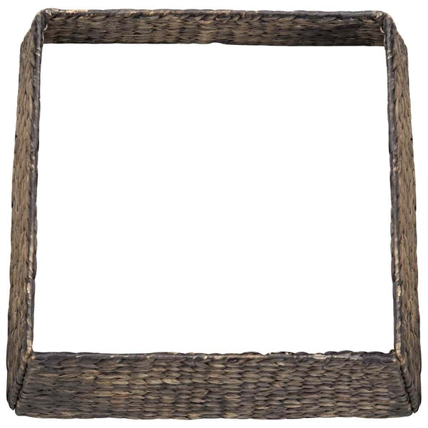 Weihnachtsbaumkragen Schwarz Wasserhyazinthe 50cm