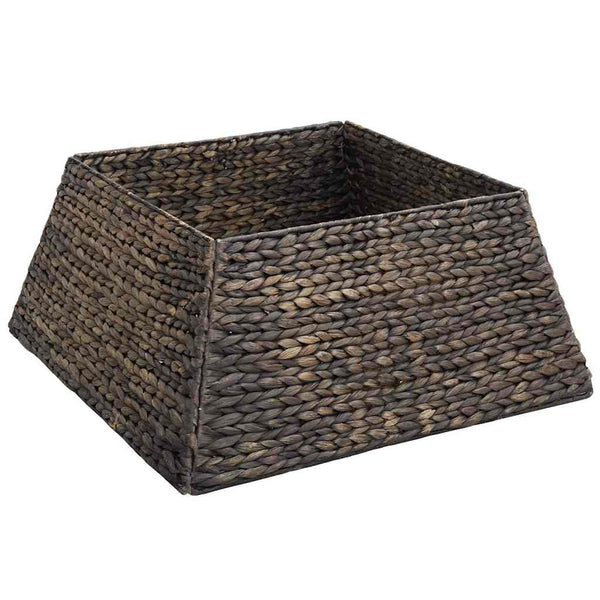 Weihnachtsbaumkragen Schwarz Wasserhyazinthe 60cm