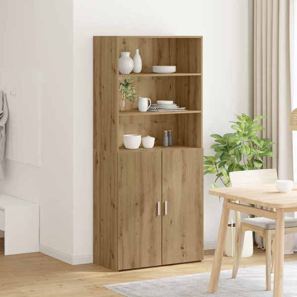 Highboard Artisan Eiche 80x42,5x185 cm
