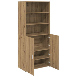 Highboard Artisan Eiche 80x42,5x185 cm