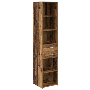 Highboard Altholz 40x42,5x185 cm