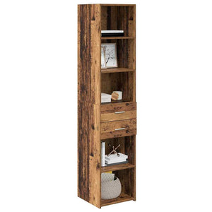 Highboard Altholz 40x42,5x185 cm