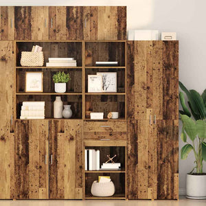 Highboard Altholz 50x42,5x185 cm