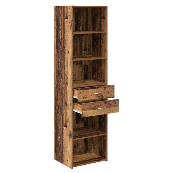 Highboard Altholz 50x42,5x185 cm